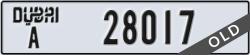 dubai - code - A - number -27938