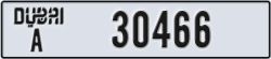dubai - code - A - number -30466