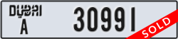 dubai - code - A - number -30991
