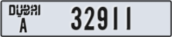 dubai - code - A - number -32911