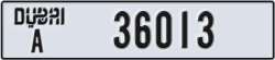 dubai - code - A - number -35934