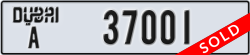 dubai - code - A - number -37001