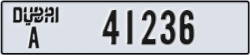 dubai - code - A - number -41157