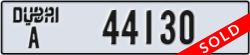 dubai - code - A - number -44130