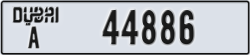 dubai - code - A - number -44886