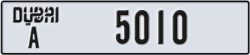 dubai - code - A - number -5010