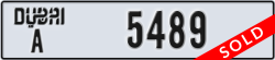 dubai - code - A - number -5489
