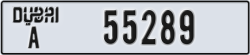 dubai - code - A - number -55289