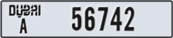 dubai - code - A - number -56663