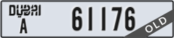 dubai - code - A - number -61176
