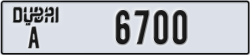 dubai - code - A - number -6621