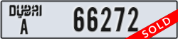 dubai - code - A - number -66272
