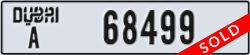 dubai - code - A - number -68499