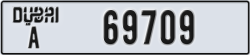 dubai - code - A - number -69709