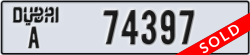 dubai - code - A - number -74318