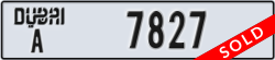 dubai - code - A - number -7748