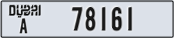 dubai - code - A - number -78082