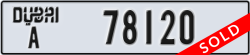 dubai - code - A - number -78120