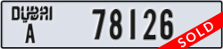 dubai - code - A - number -78126