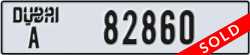 dubai - code - A - number -82860