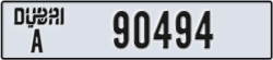 dubai - code - A - number -90415