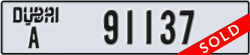 dubai - code - A - number -91137