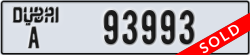 dubai - code - A - number -93993