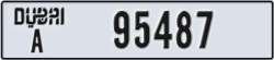 dubai - code - A - number -95487