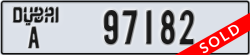 dubai - code - A - number -97182