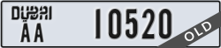 dubai - code - AA - number -10520
