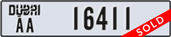 dubai - code - AA - number -16411
