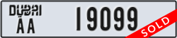 dubai - code - AA - number -19099