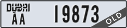dubai - code - AA - number -19873