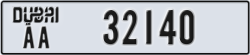dubai - code - AA - number -32140