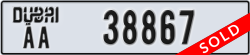 dubai - code - AA - number -38788