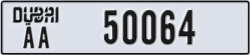 dubai - code - AA - number -49985