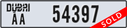 dubai - code - AA - number -54397