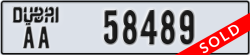 dubai - code - AA - number -58489