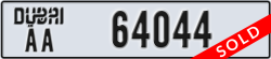 dubai - code - AA - number -64044