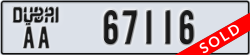 dubai - code - AA - number -67116