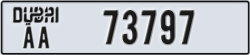 dubai - code - AA - number -73797
