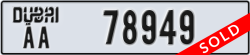 dubai - code - AA - number -78949