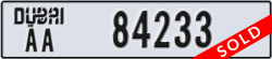 dubai - code - AA - number -84154