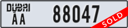 dubai - code - AA - number -88047