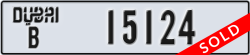 dubai - code - B - number -15124