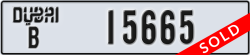dubai - code - B - number -15665