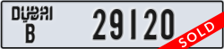 dubai - code - B - number -29120