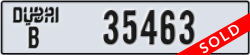 dubai - code - B - number -35463