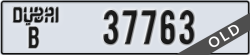 dubai - code - B - number -37763