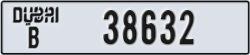 dubai - code - B - number -38632